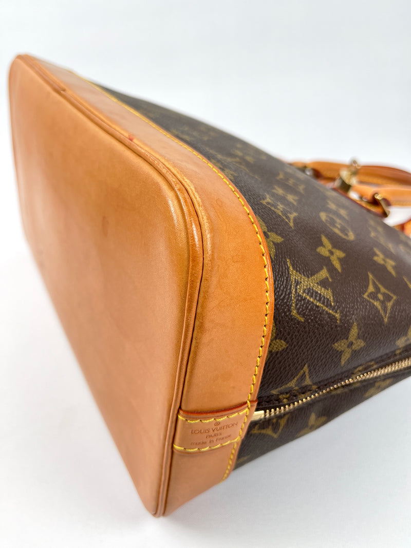 LOUIS VUITTON - ALMA PM HANDBAG MONOGRAM CANVAS - YR 1997