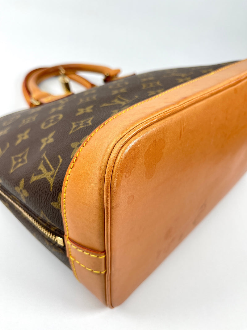 LOUIS VUITTON - ALMA PM HANDBAG MONOGRAM CANVAS - YR 1997