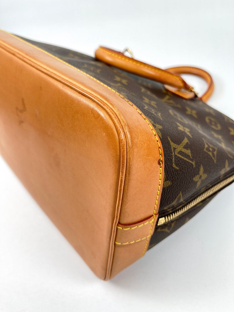 LOUIS VUITTON - ALMA PM HANDBAG MONOGRAM CANVAS - YR 1997
