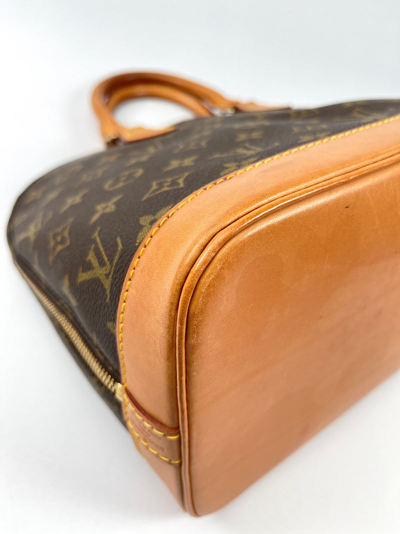 LOUIS VUITTON - ALMA PM HANDBAG MONOGRAM CANVAS - YR 1997