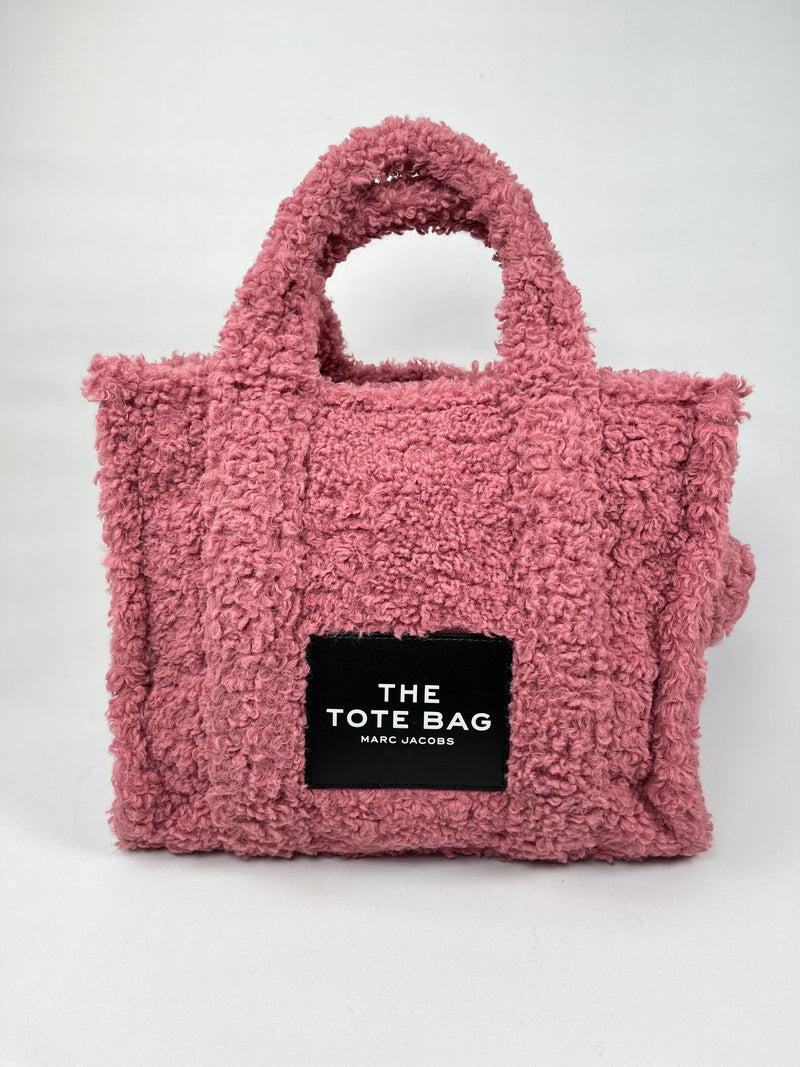 MARC JACOBS - THE TEDDY TOTE BAG SMALL IN SWEET PEA