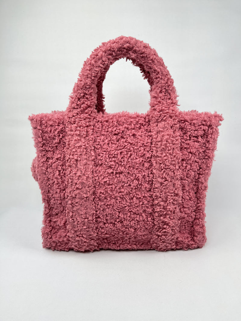 MARC JACOBS - THE TEDDY TOTE BAG SMALL IN SWEET PEA