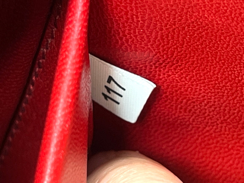 PRADA - BLACK SAFFIANO LUX CHAIN CROSSBODY BAG