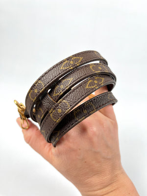 LOUIS VUITTON - MONOGRAM CANVAS SHOULDER STRAP - VINTAGE