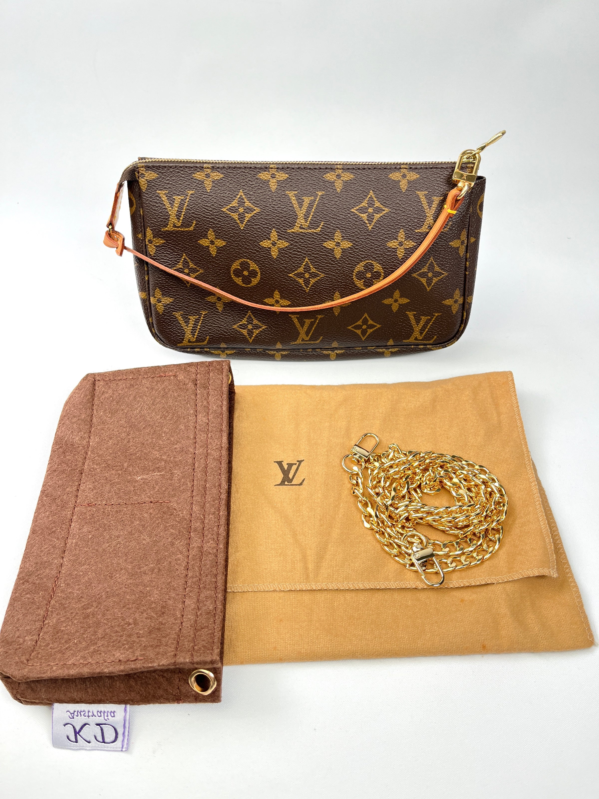 Louis Vuitton Pochette Accessories Monogram Brown - US