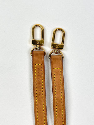 LOUIS VUITTON - VACHETTA LEATHER CROSSBODY STRAP - 120 cm