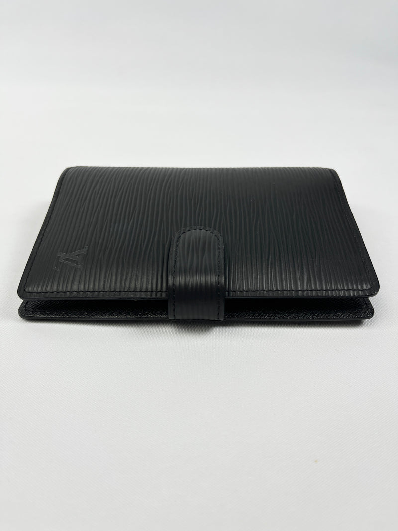 LOUIS VUITTON - EPI LEATHER AGENDA PM IN BLACK