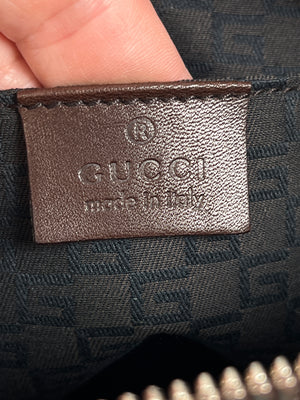 GUCCI - SHERRY INTERLOCKING GG REINS MINI HOBO BAG