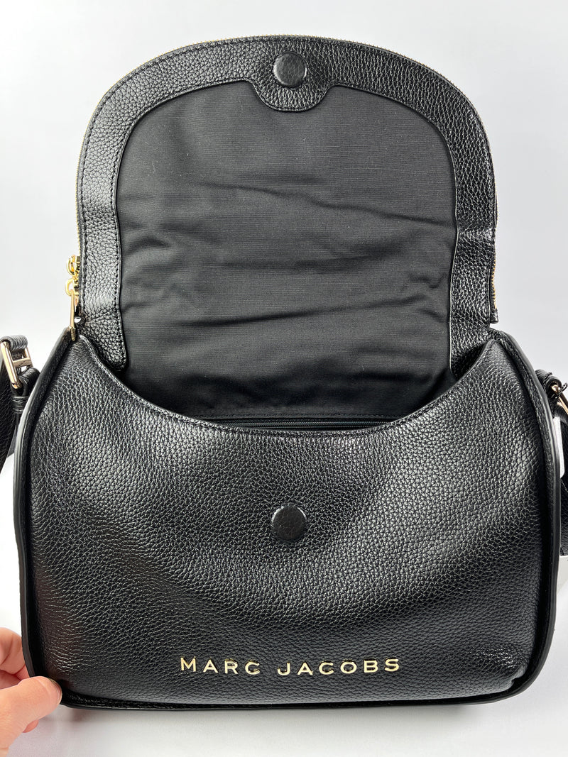 MARC JACOBS - THE GROOVE MESSENGER BAG BLACK