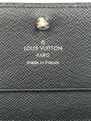 LOUIS VUITTON - ENVELOPPE CARTE DE VISITE DAMIER GRAPHITE