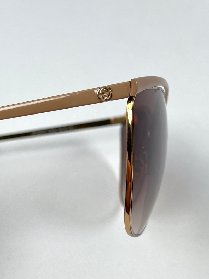 GUCCI - CARAMEL ROSE GOLD SUNGLASSES GG 2891/S