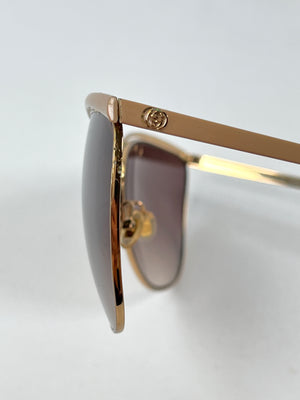 GUCCI - CARAMEL ROSE GOLD SUNGLASSES GG 2891/S