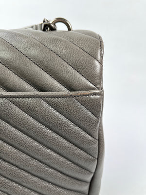 YSL - COLLEGE LARGE CHAIN BAG IN QUILTED LEATHER