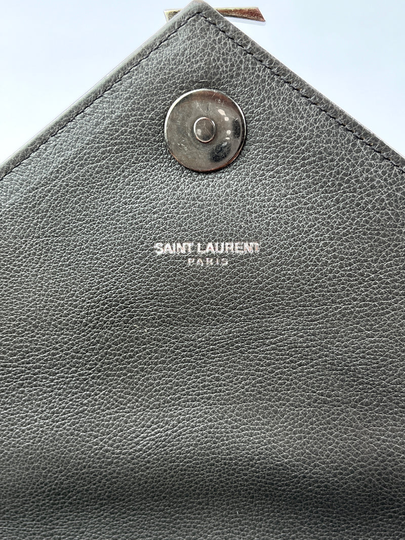 YSL - COLLEGE LARGE CHAIN BAG IN QUILTED LEATHER