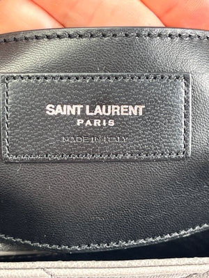 YSL - COLLEGE LARGE CHAIN BAG IN QUILTED LEATHER