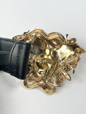 VERSACE - SNAKE WINGS MEDUSA HEAD BELT