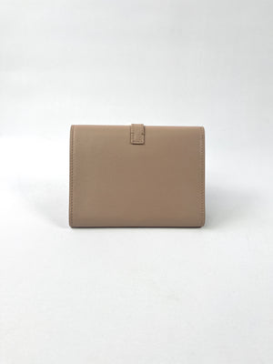YSL - SMOOTH LEATHER SULPICE SMALL MONOGRAM WALLET