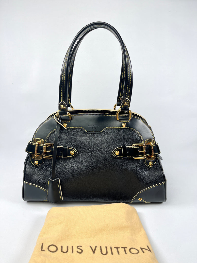 LOUIS VUITTON - LE RADIEUX BLACK SUHALI SHOULDER BAG