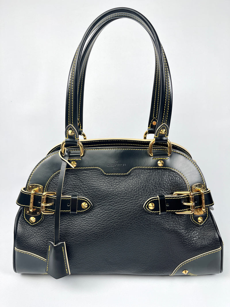 LOUIS VUITTON - LE RADIEUX BLACK SUHALI SHOULDER BAG