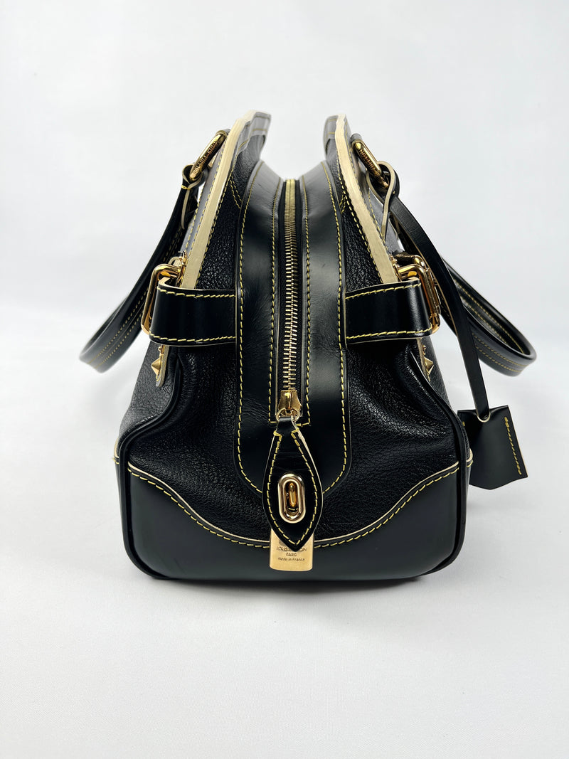 LOUIS VUITTON - LE RADIEUX BLACK SUHALI SHOULDER BAG