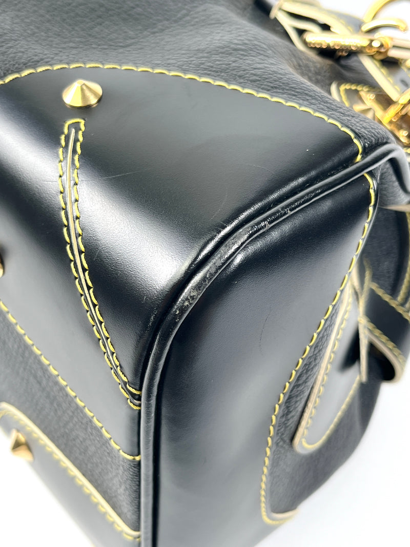 LOUIS VUITTON - LE RADIEUX BLACK SUHALI SHOULDER BAG