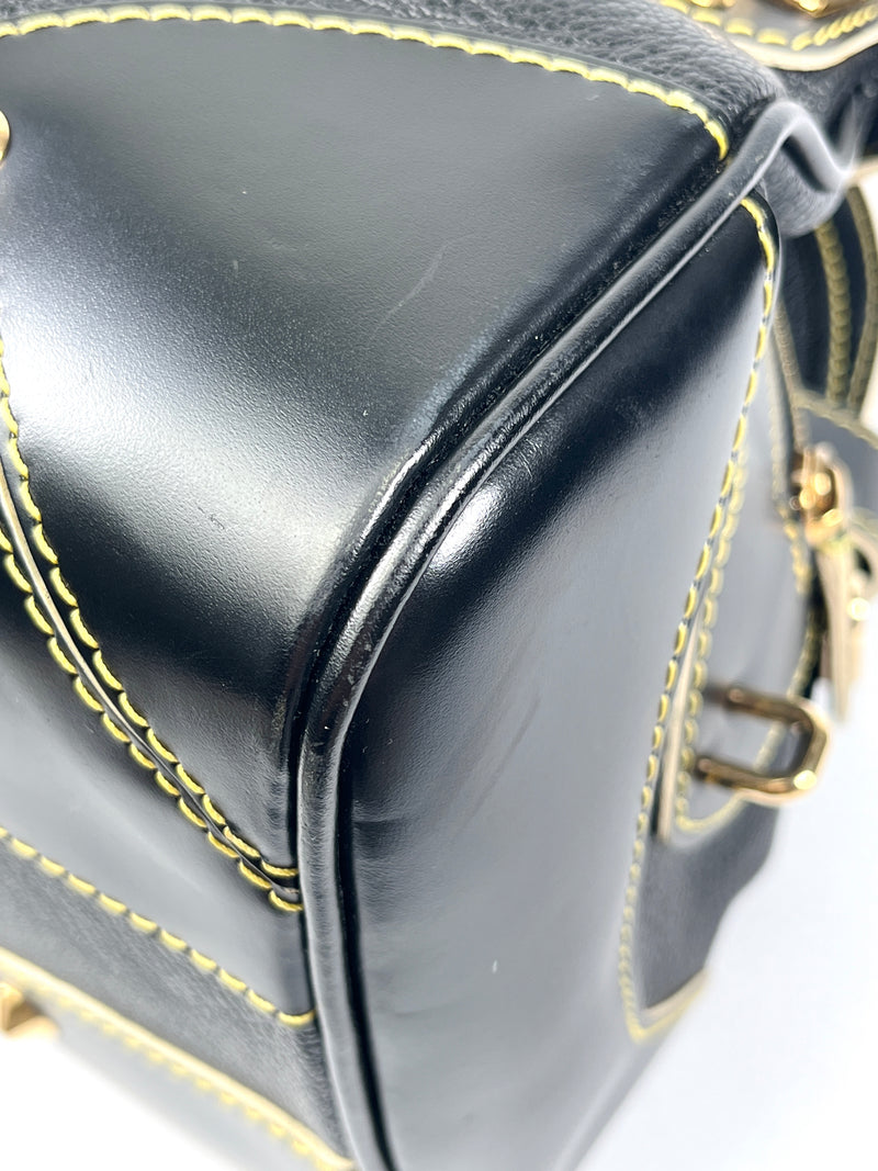 LOUIS VUITTON - LE RADIEUX BLACK SUHALI SHOULDER BAG