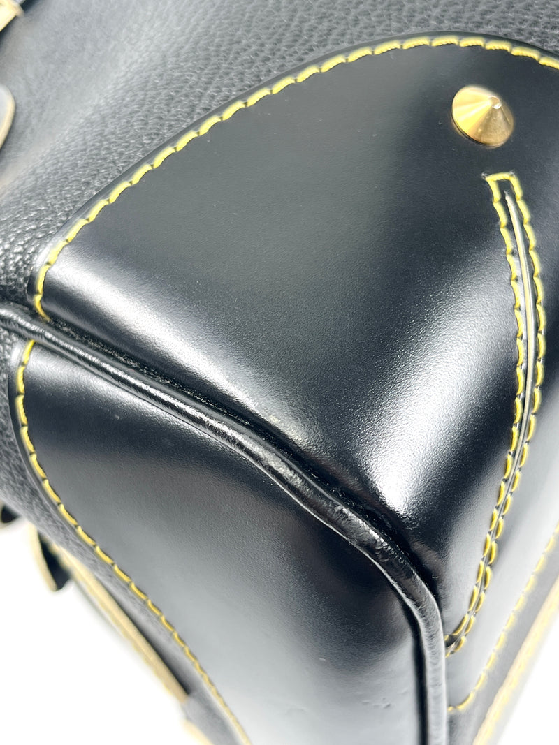 LOUIS VUITTON - LE RADIEUX BLACK SUHALI SHOULDER BAG