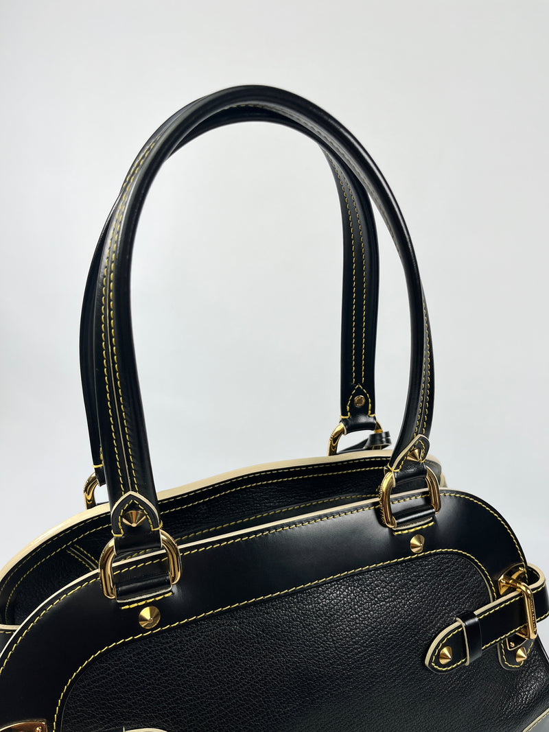 LOUIS VUITTON - LE RADIEUX BLACK SUHALI SHOULDER BAG