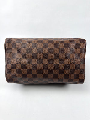 LOUIS VUITTON - SPEEDY BANDOULIERE 25 DAMIER EBENE