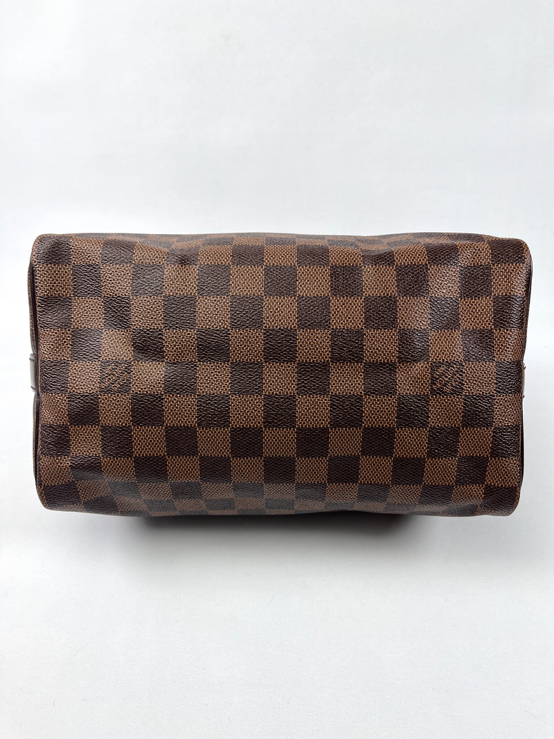 LOUIS VUITTON - SPEEDY BANDOULIERE 25 DAMIER EBENE