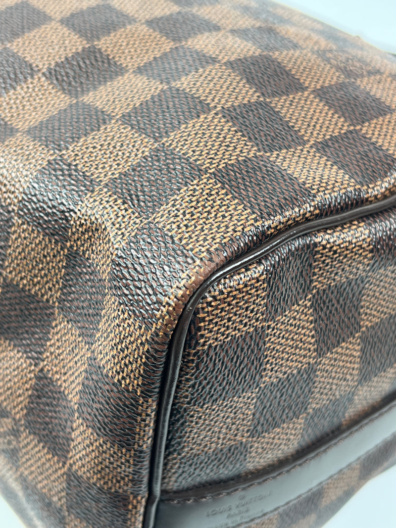 LOUIS VUITTON - SPEEDY BANDOULIERE 25 DAMIER EBENE