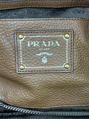 PRADA - BAULETTO BAG VITELLO DAINO MEDIUM