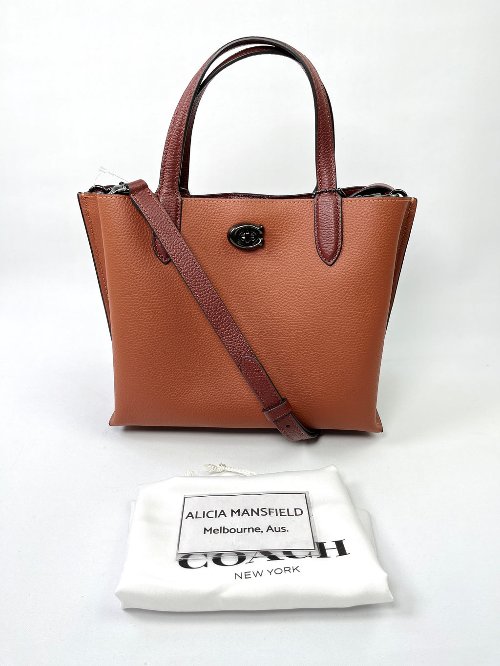 COACH - WILLOW TOTE 24 COLOURBLOCK - NWT