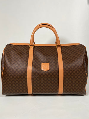CELINE - MACADAM BOSTON BAG WEEKENDER 50
