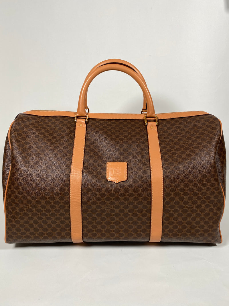 CELINE - MACADAM BOSTON BAG WEEKENDER 50