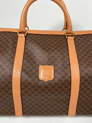 CELINE - MACADAM BOSTON BAG WEEKENDER 50