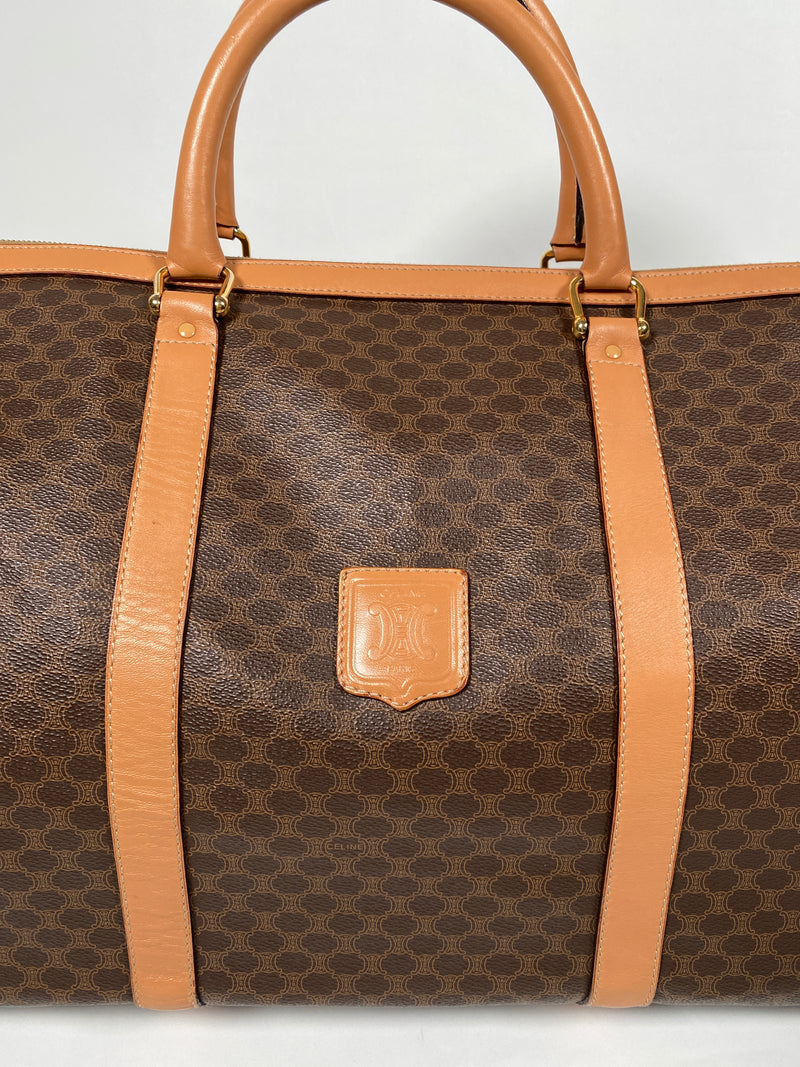 CELINE - MACADAM BOSTON BAG WEEKENDER 50