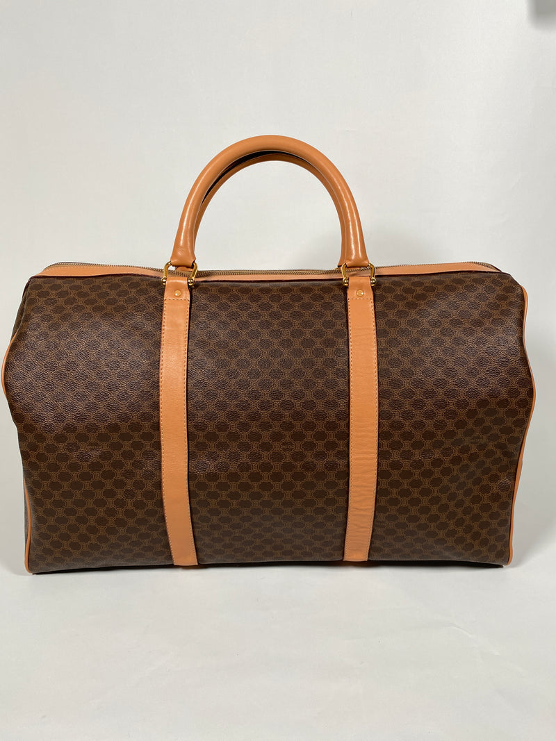 CELINE - MACADAM BOSTON BAG WEEKENDER 50