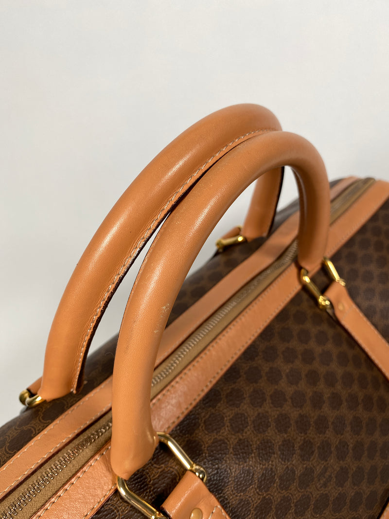 CELINE - MACADAM BOSTON BAG WEEKENDER 50
