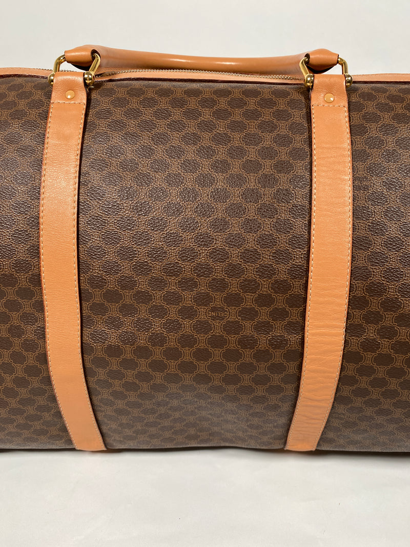 CELINE - MACADAM BOSTON BAG WEEKENDER 50