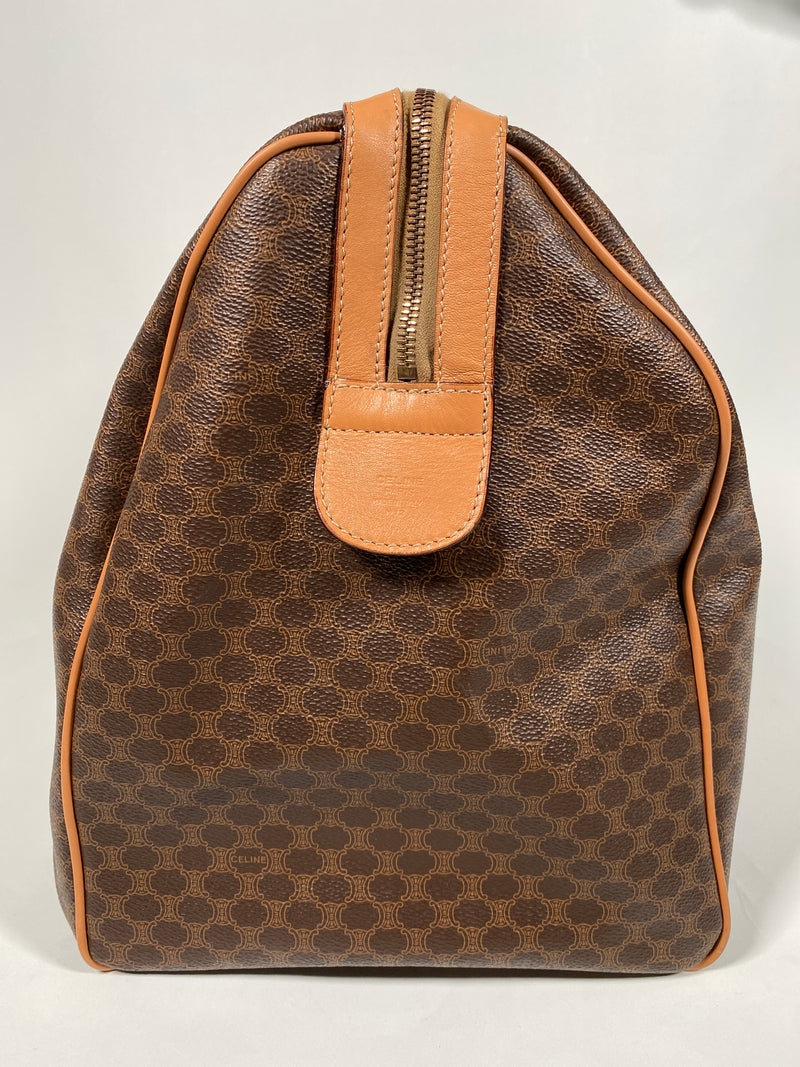 CELINE - MACADAM BOSTON BAG WEEKENDER 50