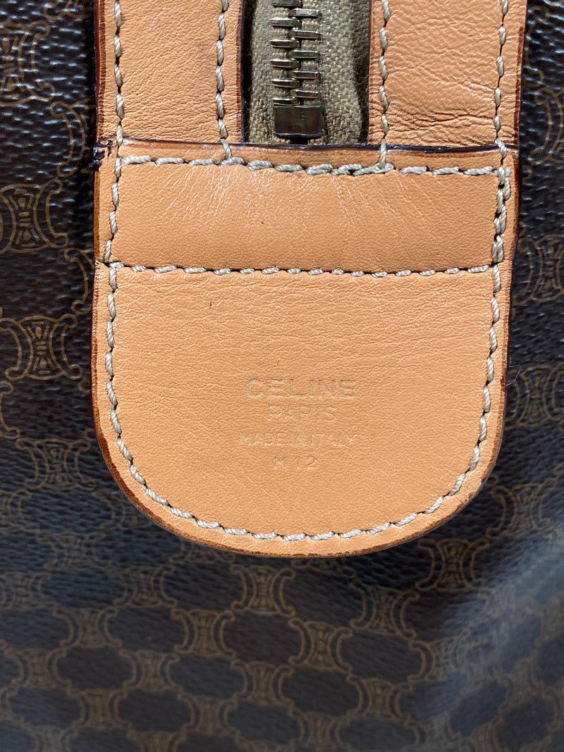 CELINE - MACADAM BOSTON BAG WEEKENDER 50
