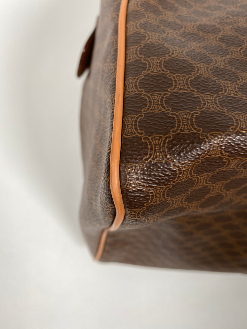 CELINE - MACADAM BOSTON BAG WEEKENDER 50