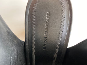 ALEXANDER WANG - NADIA PEEP TOE ANKLE BOOTIES - SZ 40.5 - NEW IN BOX