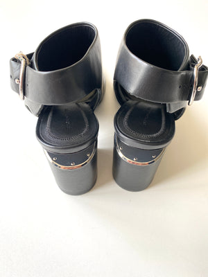 ALEXANDER WANG - NADIA PEEP TOE ANKLE BOOTIES - SZ 40.5 - NEW IN BOX