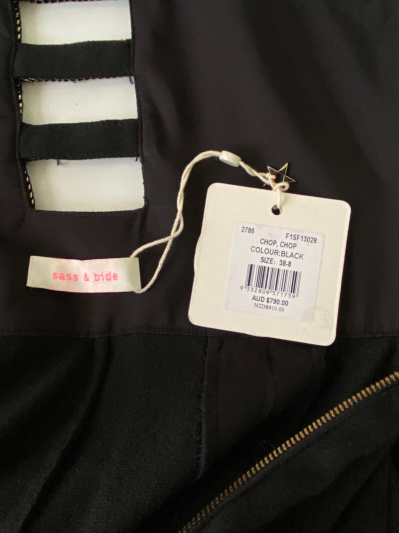 SASS AND BIDE - CHOP CHOP JUMPSUIT - SZ 8 - NEW WITH TAGS