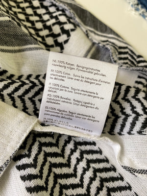 CECILIE COPENHAGEN - BLACK & WHITE BASIC SKIRT - SZ M - AS NEW