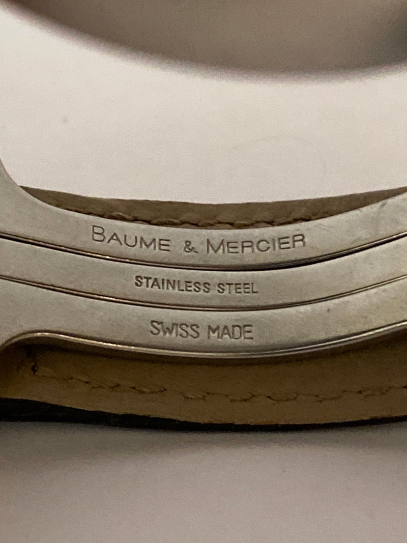 BAUME & MERCIER - CAPELAND ALARM GMT WORLD TIME AUTOMATIC WATCH MENS