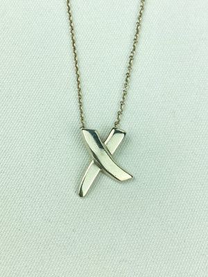 TIFFANY & CO. - PALOMA PICASSO GRAFFITI X STERLING SILVER NECKLACE