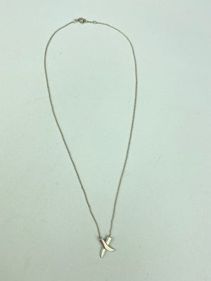 TIFFANY & CO. - PALOMA PICASSO GRAFFITI X STERLING SILVER NECKLACE